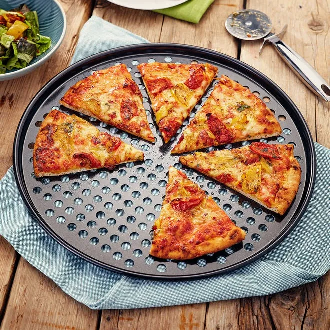 Stellar Bakeware Crispy Crust Pizza Tin