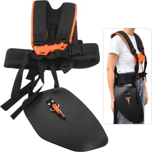 String Trimmer Full Harness 4119 710 9001 for Sti-hl Trimmer Shoulder Harness Brushcutter Trimmer Harness Padded Shoulders Weed Eater Shoulder Strap Harness Weed Eater Harness Double Shoulder Strap