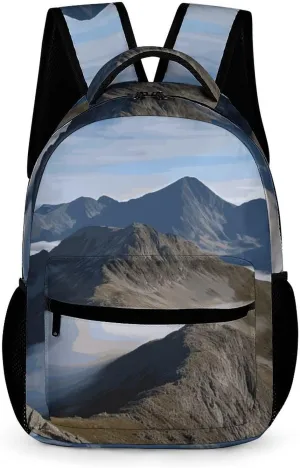 Summits And Ridges Travel Backpack For Man Luggage Backpack Woman Multiple Pocket Compartments Backpack