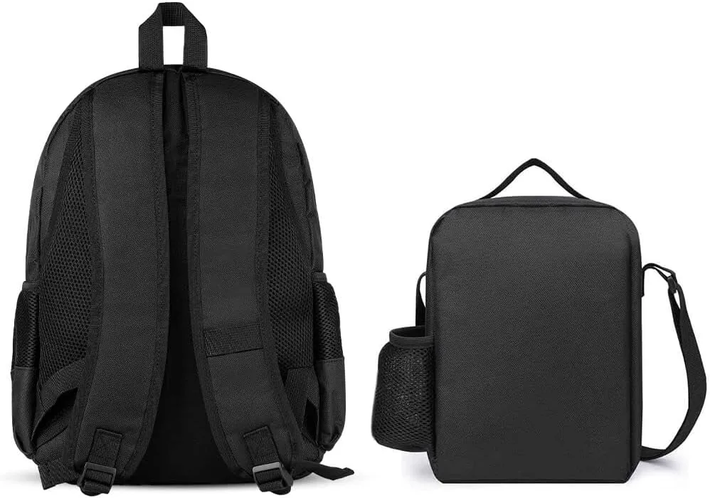 Supdreamc 3 Piece Backpack Large Capacity Carry On Bag Backpack for Hiking Outdoors Running - African American Black Women Woman Art, for Adult, Travel Daypack