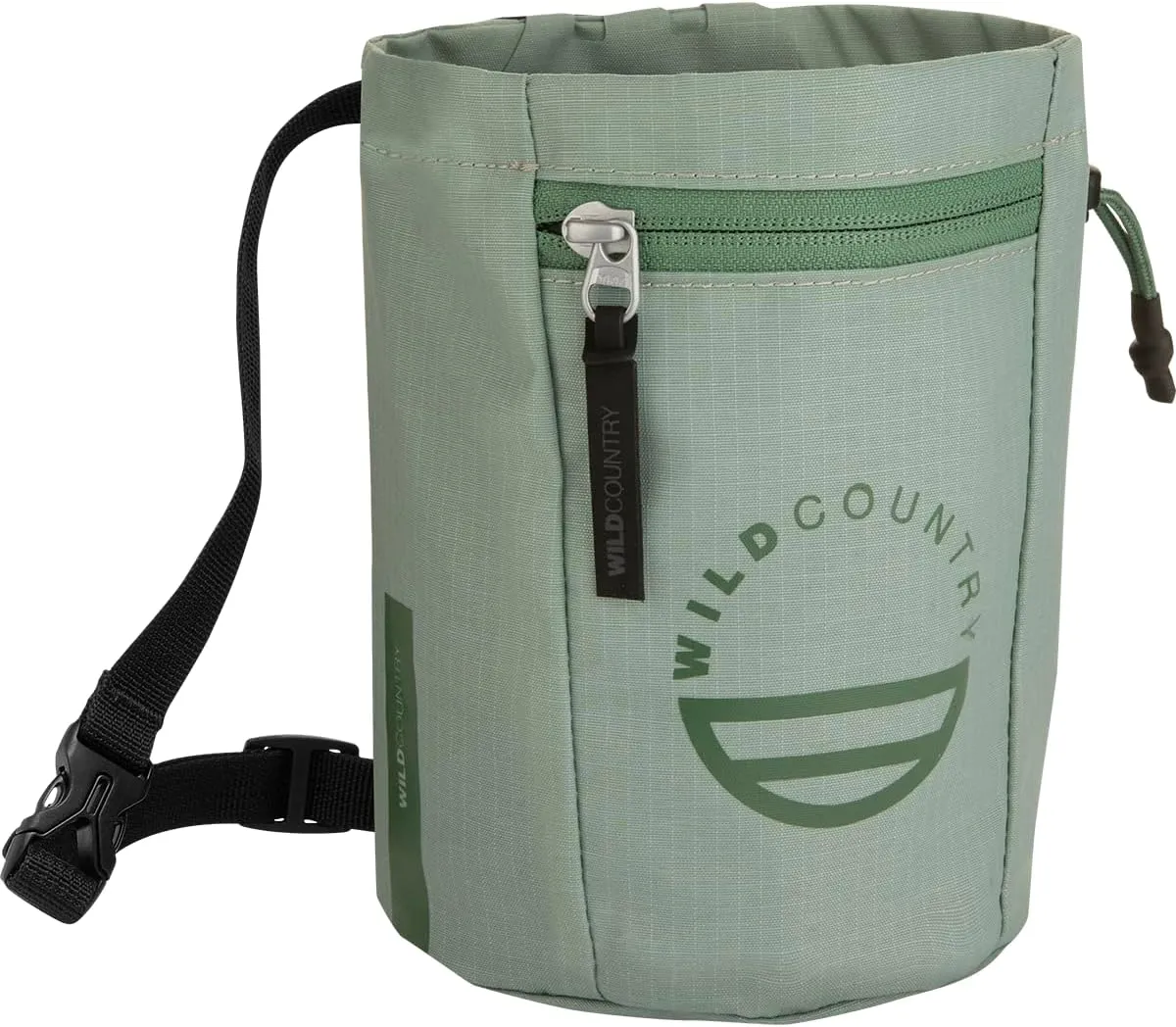 Syncro Rock Climbing Chalk Bag with Zippered Pocket for Sport, Trad, & Indoor Climbing