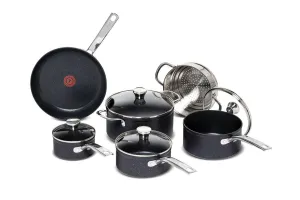T-FAL Sapphire 10 Piece Cookware Set  - G104SA74