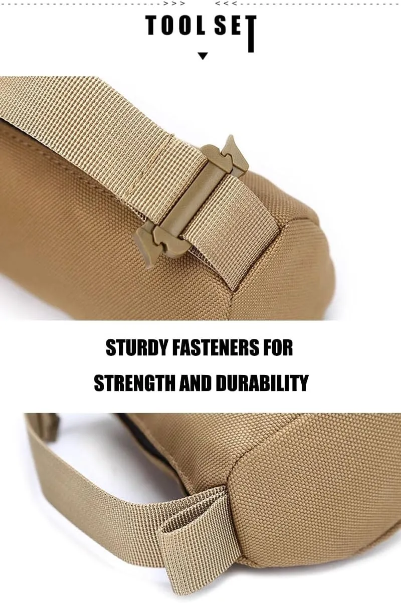 Tactical 2-Piece Shooting Rest Bags Set | Military Spec Support Sandbags for Rifle Shooting |Precision Shooting Accessories & Range Gear Essentials