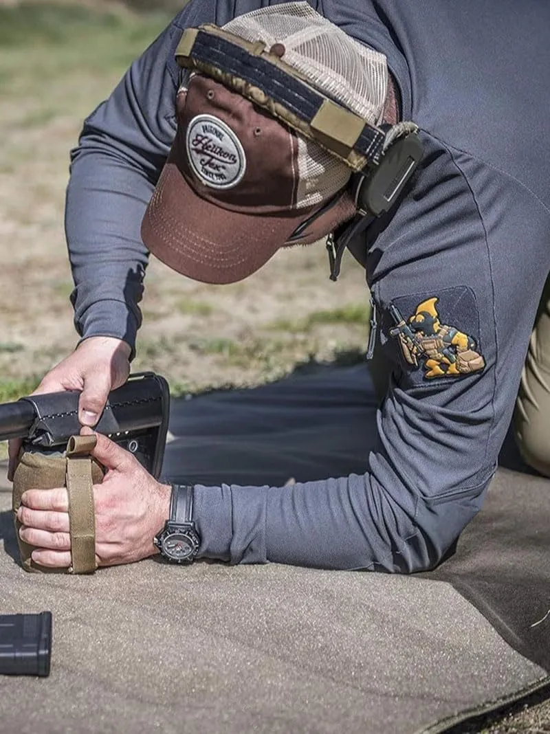 Tactical 2-Piece Shooting Rest Bags Set | Military Spec Support Sandbags for Rifle Shooting |Precision Shooting Accessories & Range Gear Essentials