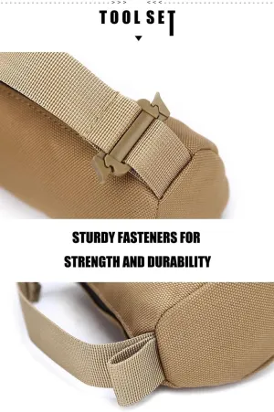Tactical 2-Piece Shooting Rest Bags Set | Military Spec Support Sandbags for Rifle Shooting |Precision Shooting Accessories & Range Gear Essentials