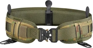 Tactical Battle Belt, Adjustable Nylon Combat Rigger Belt for Men and Women, Universal For Pistol Holsters