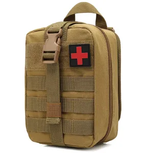 Tactical First Aid Kit Waist Emergency IFAK Bag (Water-resistant)