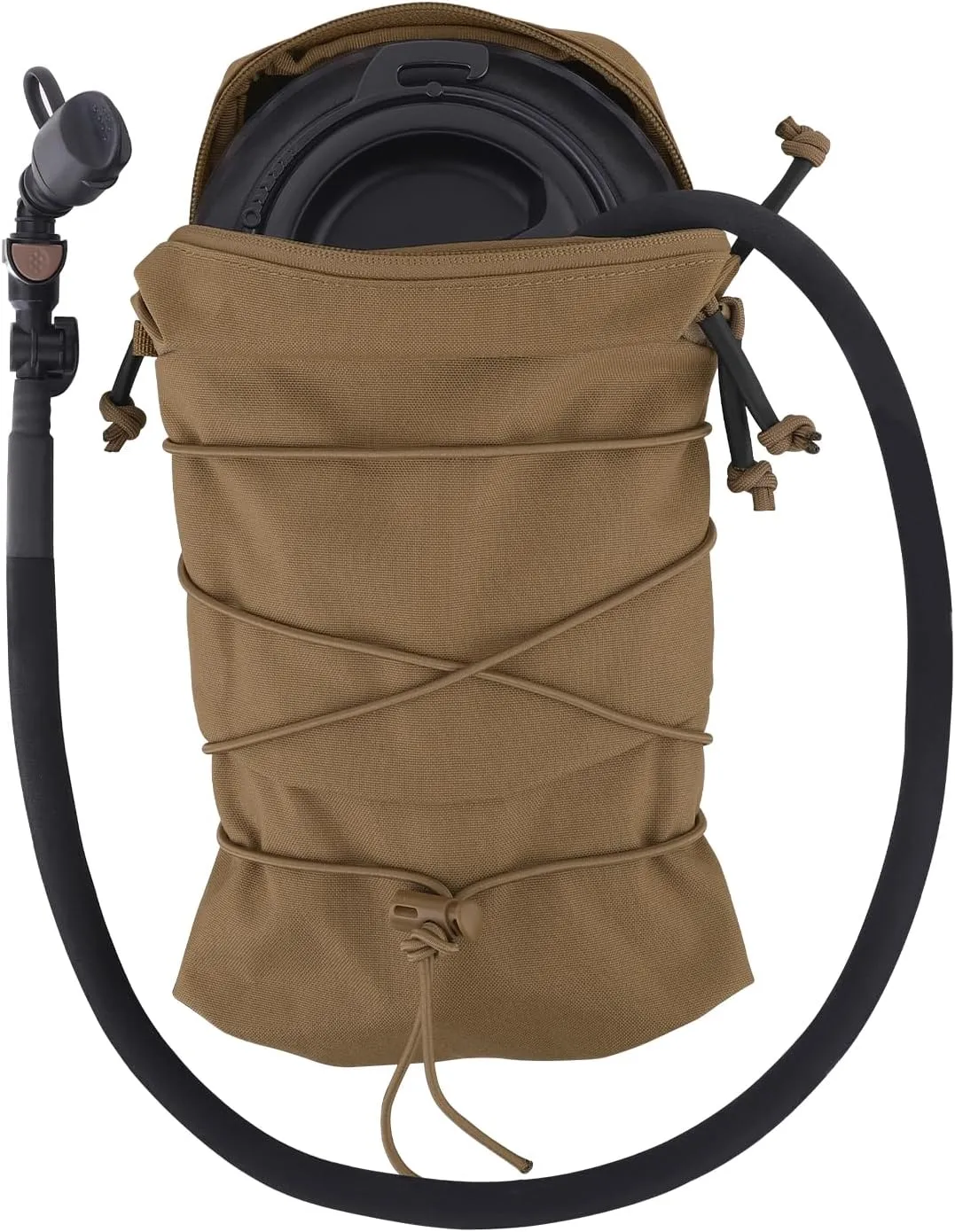 Tactical General Purpose Pocket 12x5 GP Pouch 1.5L Hydration Bag Carrier Backpack Organizer MOLLE   Belt
