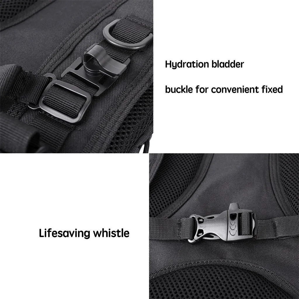 Tactical Hydration Pack Backpack 900D with 2.5L Bladder