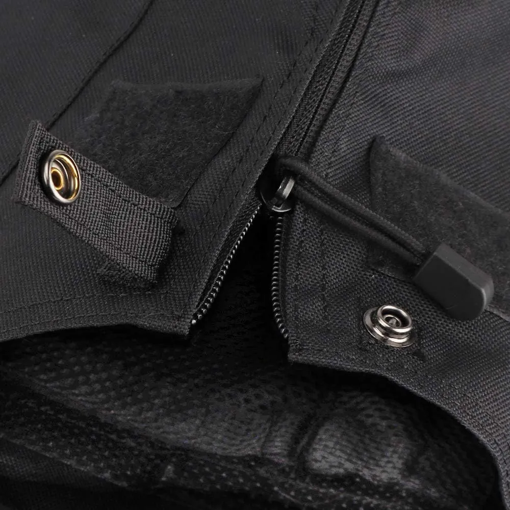 Tactical Pouch Zip-on Panel for AVS JPC2.0 JPC Vest Backpack Airsoft Mesh Pocket Built-in Magazine Snap Closure Hunting