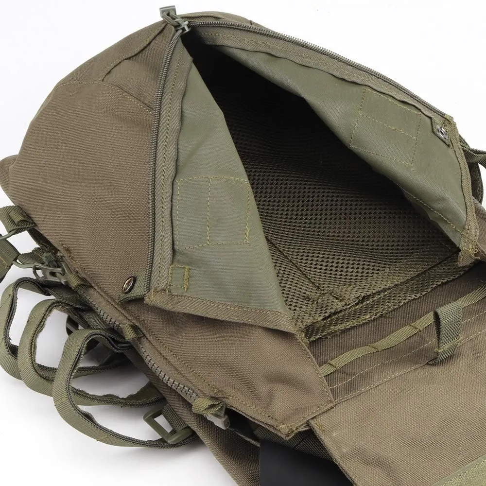 Tactical Pouch Zip-on Panel for AVS JPC2.0 JPC Vest Backpack Airsoft Mesh Pocket Built-in Magazine Snap Closure Hunting