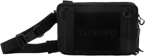 Tactical Shoulder Bag - Small Military Tactical Sling Backpack, Nylon EDC Bag for Hiking, Travel, & Everyday Use (Black)