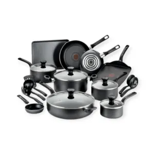 Tefal Easy Care 20 Piece Non-Stick Cookware Set Grey B087SK64