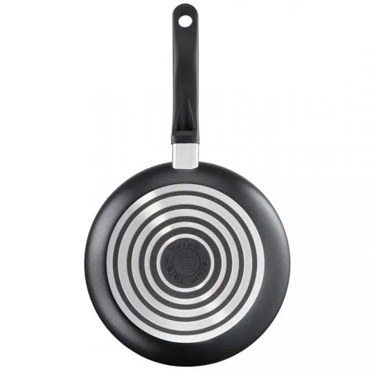 Tefal Essential Non-Stick 8-Piece Cookware Set B372S544 Black