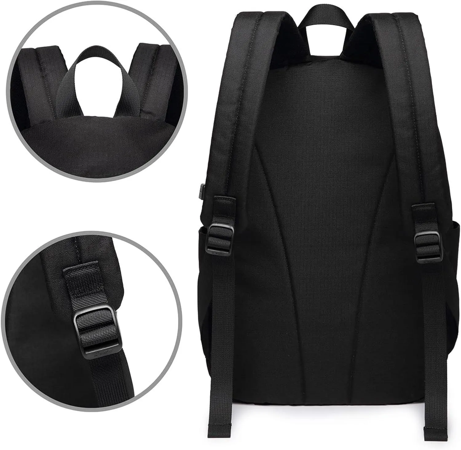 The Shining Overlook Hotel Laptop Backpack, Travel Backpack with USB Charging Port, Computer Bag for Men Women