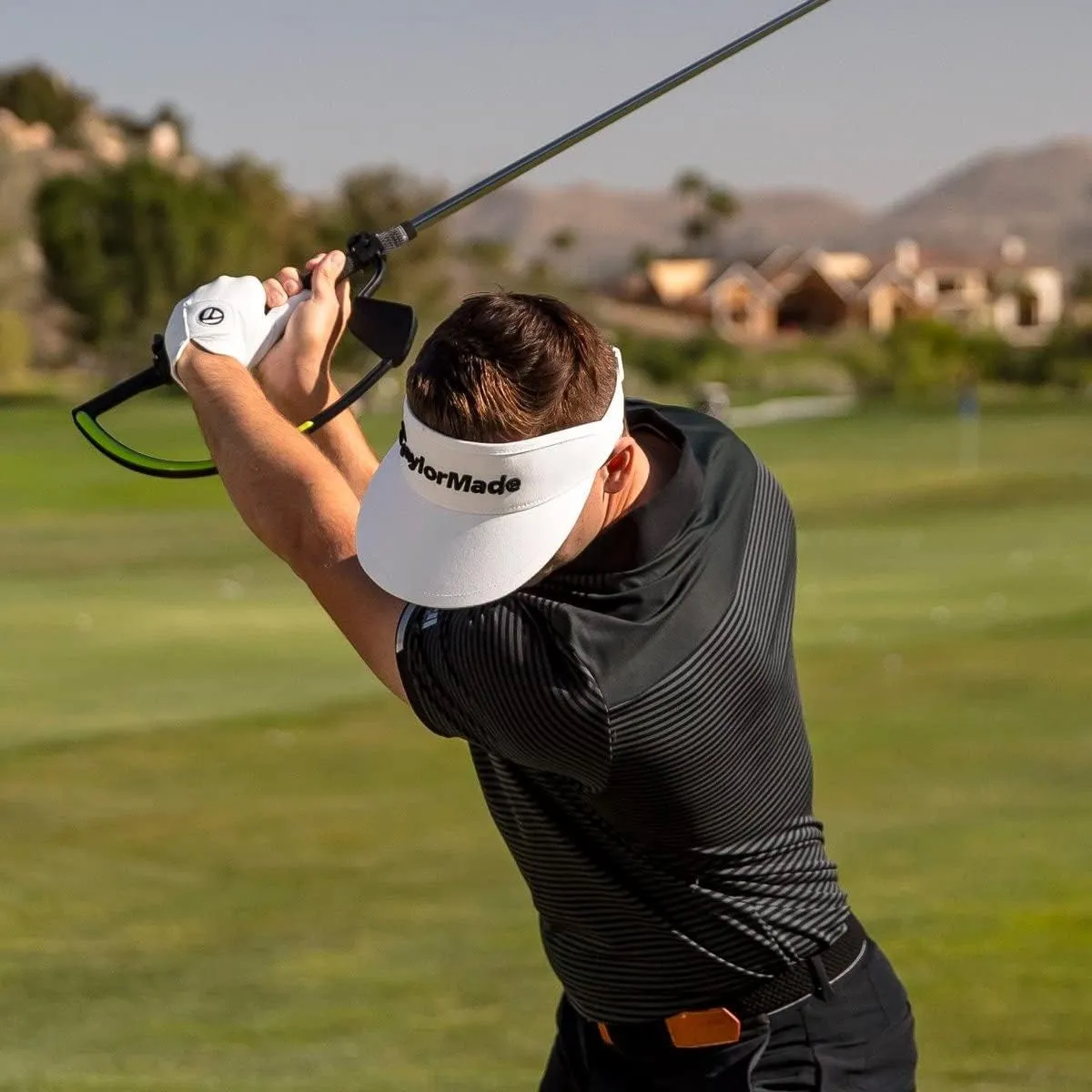 theHANGER™ Official Golf Training Aid, Golf Swing Aid Helps Golfers Achieve Clubface Control to Eliminate Hooks and Slices (Made in The USA)