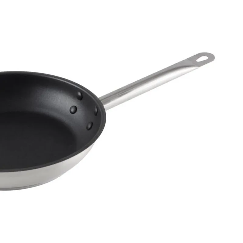 Thundergroup 11" 18/8 STAINLESS STEEL FRY PAN QUANTUM II