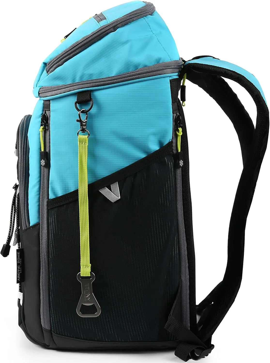 Titan Deep Freeze Ice Wall Backpack Cooler 30 Can Cooler Bag with Ice Packs