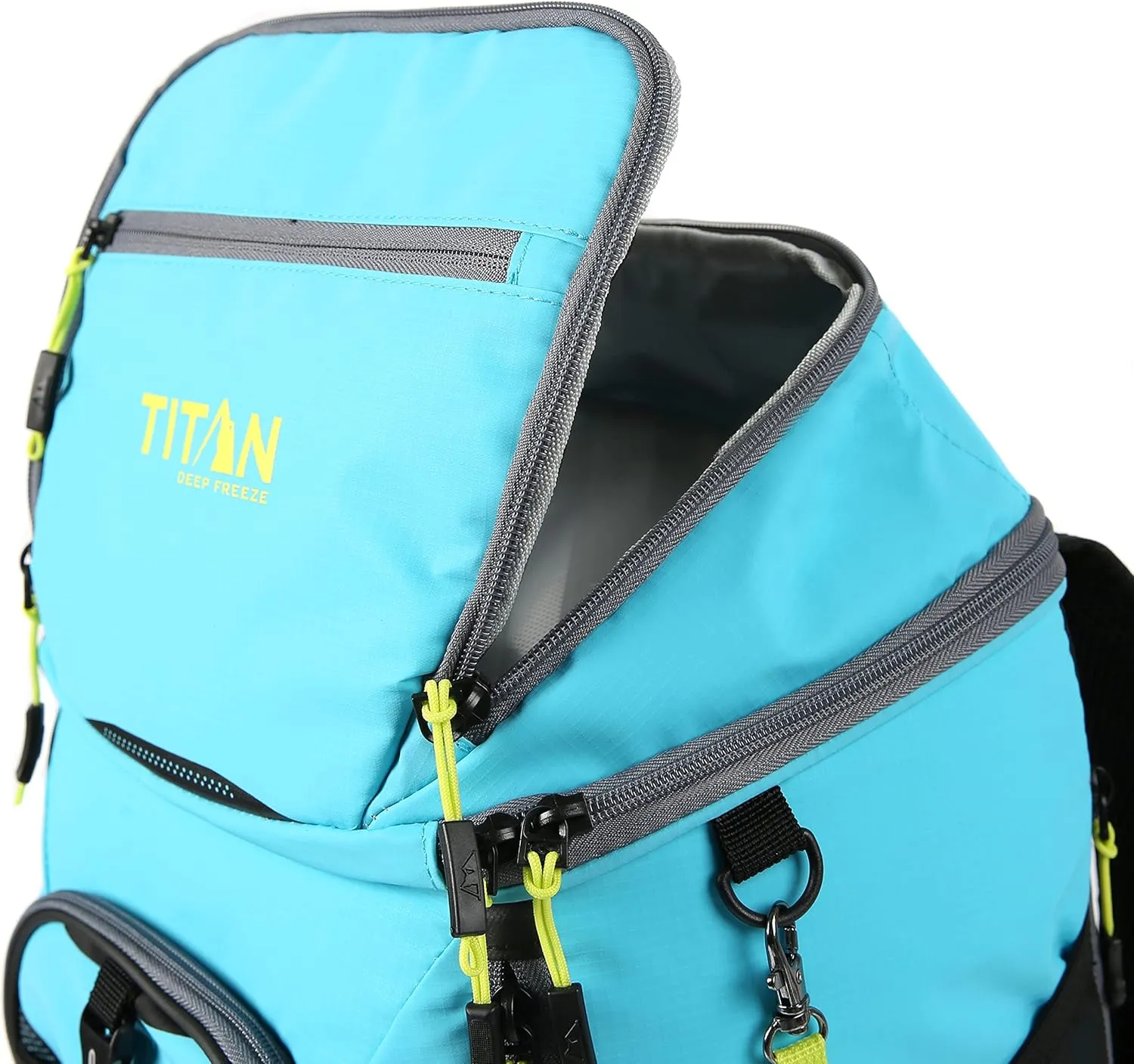 Titan Deep Freeze Ice Wall Backpack Cooler 30 Can Cooler Bag with Ice Packs