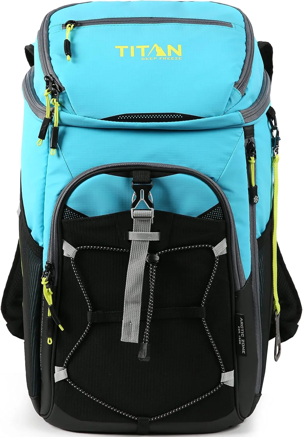 Titan Deep Freeze Ice Wall Backpack Cooler 30 Can Cooler Bag with Ice Packs