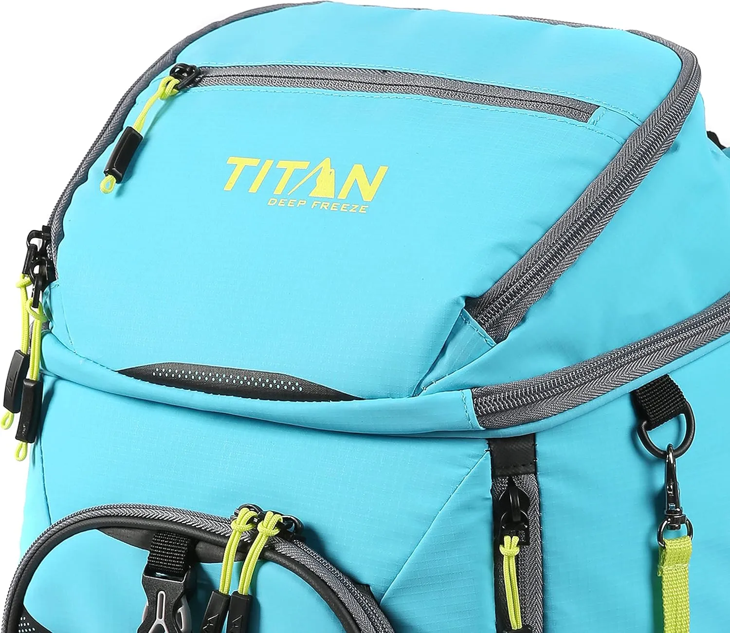 Titan Deep Freeze Ice Wall Backpack Cooler 30 Can Cooler Bag with Ice Packs