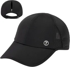 TOP-EX XL Cooling UV 50 High Ponytail Baseball Hat for Women - Most Women Start with S/M - Breathable for Running Golf Sports