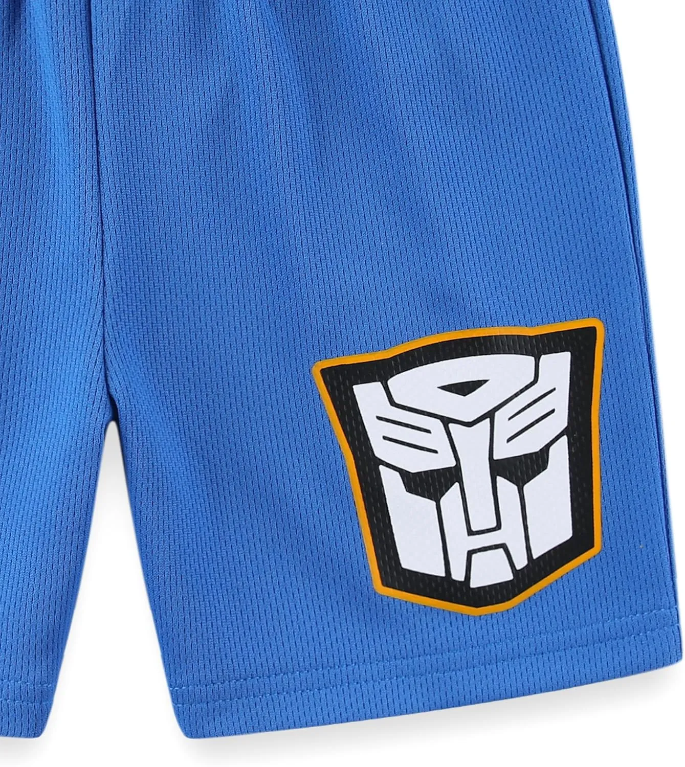 Transformers Boys Jersey Tank Top Shirt and Mesh Short Set for Big Kids