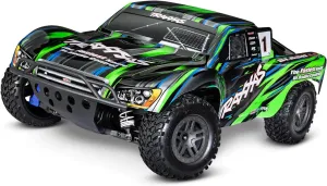 Traxxas TRA68154-4-GRN Slash 4X4 Brushless: 1/10 Scale 4WD Short Course Truck, Green