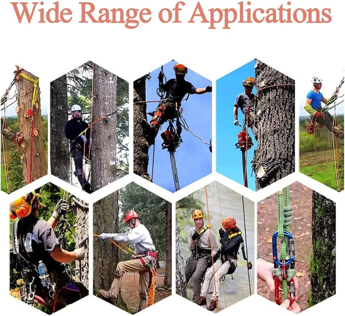 Tree Climbing Gear Climbing Spikes Easy-to-Use Tree Climbing Equipment, Non-Slip Stainless Steel Crampons,500Model