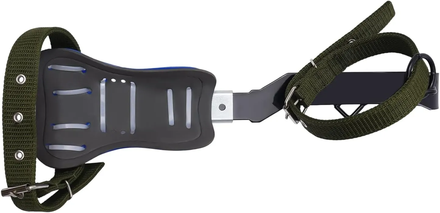 Tree Climbing Spike Set Tree Climbing Tool with Adjustable Belt Lanyard Straps Safety for Outdoor Fruit Pick Jungle