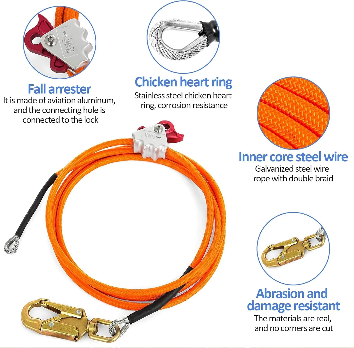 Tree Climbing Spikes,Tree Climbing Kit,Tree Climbing Gear,Suitable for Fruit Picking,Tree Climbing,Hunting