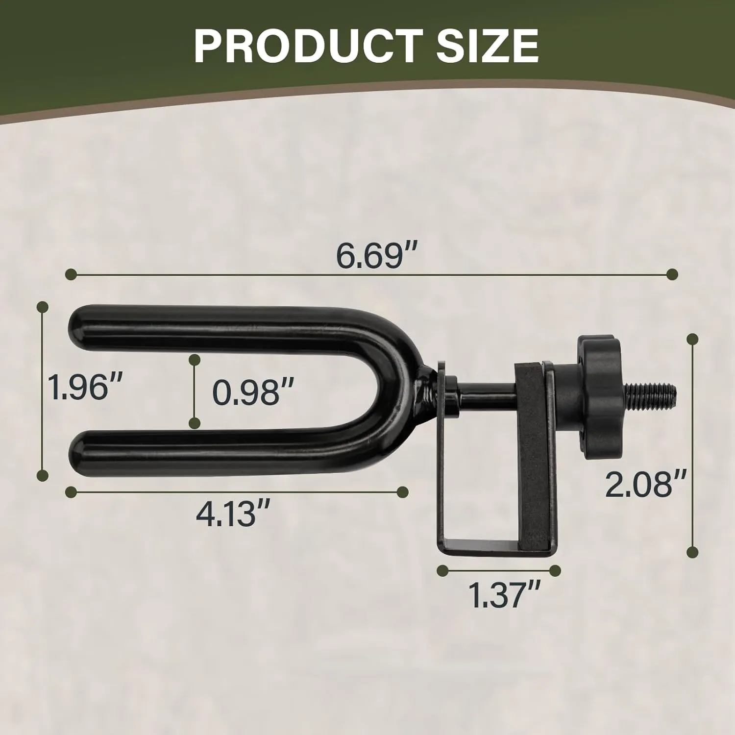 Tree Stand Bow Holder for Summit Treestands - Adjustable Outboard Hunting Bow Holder Fits for Most Climbing Tree Stands Universal Hunting Gear