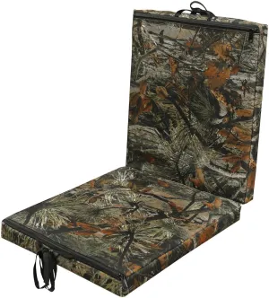 Tree Stand Replacement Seat - 2 People Tree Stand Seat | Lightweight Padded Hunting Tree Seat | Foldable Camouflage Hunting Tree Seat Cushion | Climbing Tree Stand Seat For Climbing Deer Tree Stand