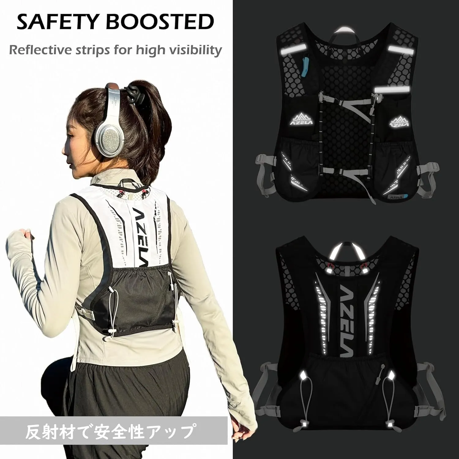 TRIWONDER Running Hydration Vest 5L 7L Lightweight Hydration Pack Backpack Hydro Daypack for Trail Marathoner Running Race Cycling Daypack