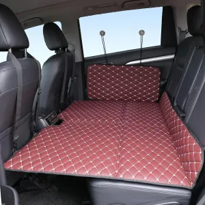 Truck Bed Mattress, Non Inflatable Back Seat Bed/Extender for Dogs, Double-Sided Folding Travel Car Camping Mattress for Sleeping