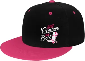 Trucker Hats Give Cancer The Boot Cap for Men Women Adjustable Sun Hats