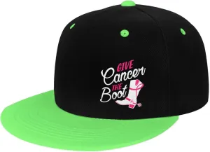 Trucker Hats Give Cancer The Boot Cap for Men Women Adjustable Sun Hats