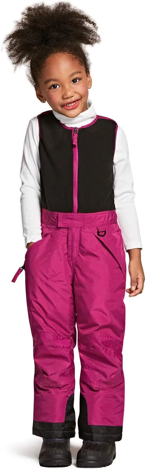 TSLA Kids Little Boys Girls Baby Winter Snow Bibs, Waterproof Insulated Snowboard Overalls, Ripstop Ski Pants