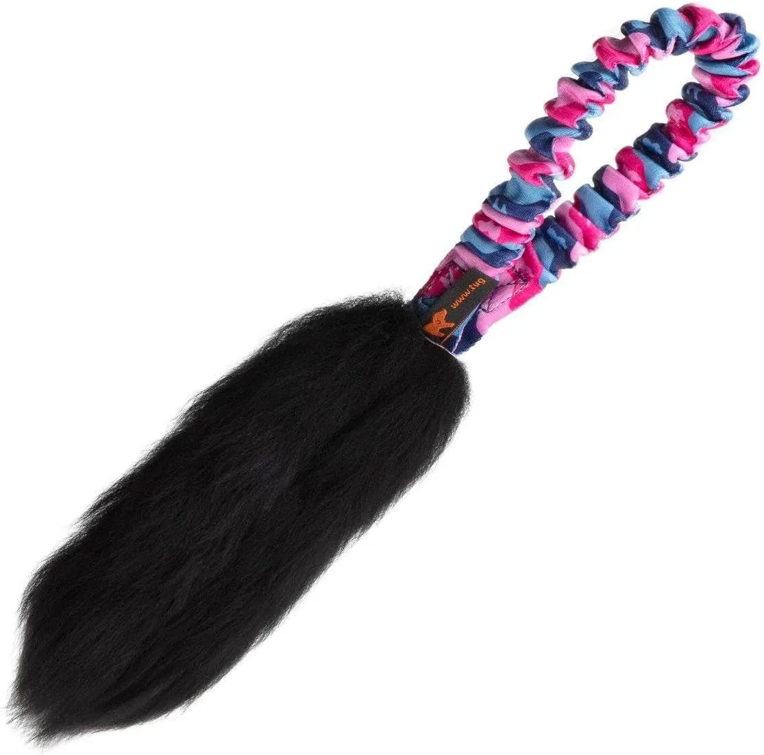 Tug-E-Nuff Pocket Magnet Interactive Tug Toy for Dogs | Shock-Absorbing Bungee and Durable for Strong Tuggers | Ideal for Puppy & Dog Training | 100% Locally-sourced Sheepskin | Size 13 x 8 inches