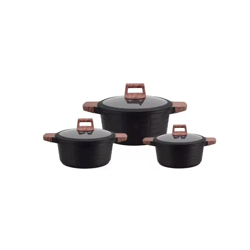 UccLife Granite Coated Non stick Cookware Set 6pcs