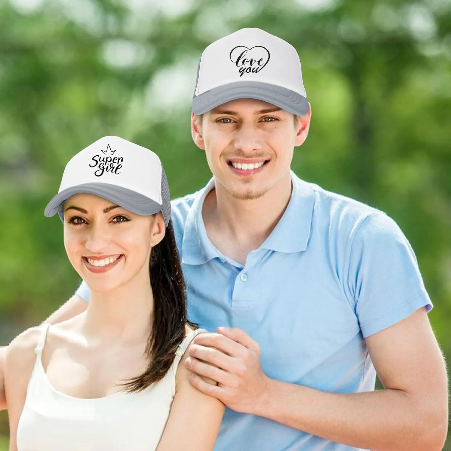 Ultrafun 10 Pack Trucker Hat Mesh Sublimation Blank Hats Adjustable Baseball Caps Hats for Men Women