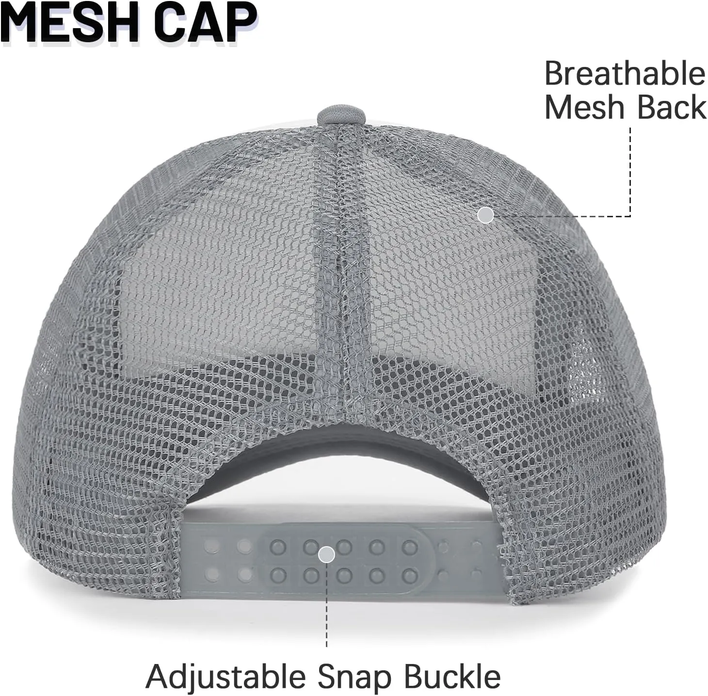 Ultrafun 10 Pack Trucker Hat Mesh Sublimation Blank Hats Adjustable Baseball Caps Hats for Men Women