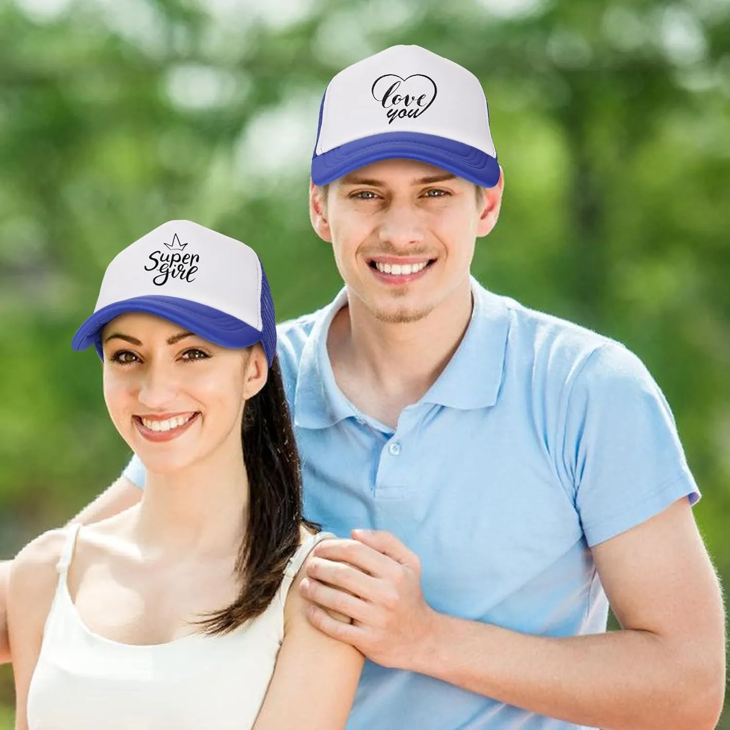 Ultrafun 10 Pack Trucker Hat Mesh Sublimation Blank Hats Adjustable Baseball Caps Hats for Men Women