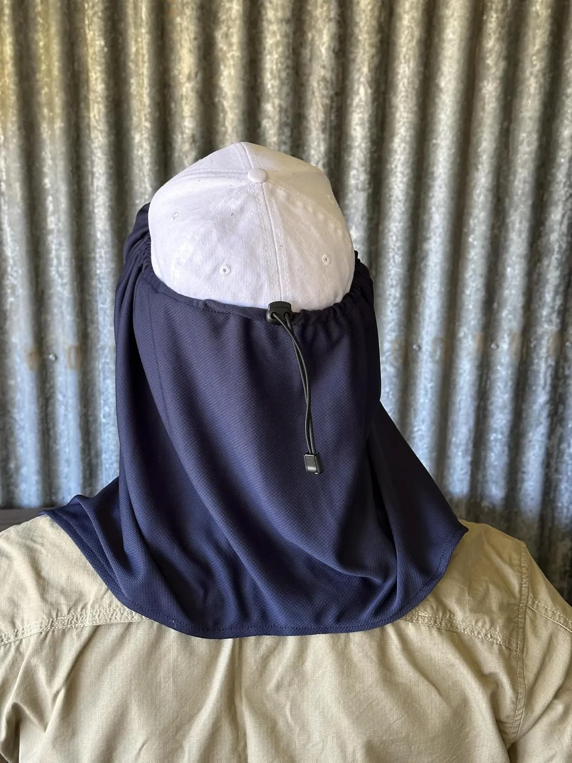 UPF Tested Sun Protection,Simply fits Over Your Favourite Cap or hat