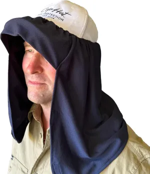 UPF Tested Sun Protection,Simply fits Over Your Favourite Cap or hat