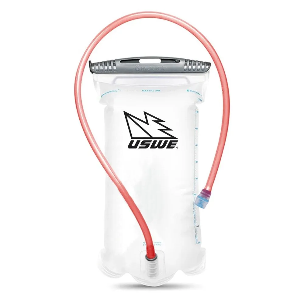 USWE Outlander 2L Hydration Pack - 2L Pack - 1.5L Bladder - Race Pink
