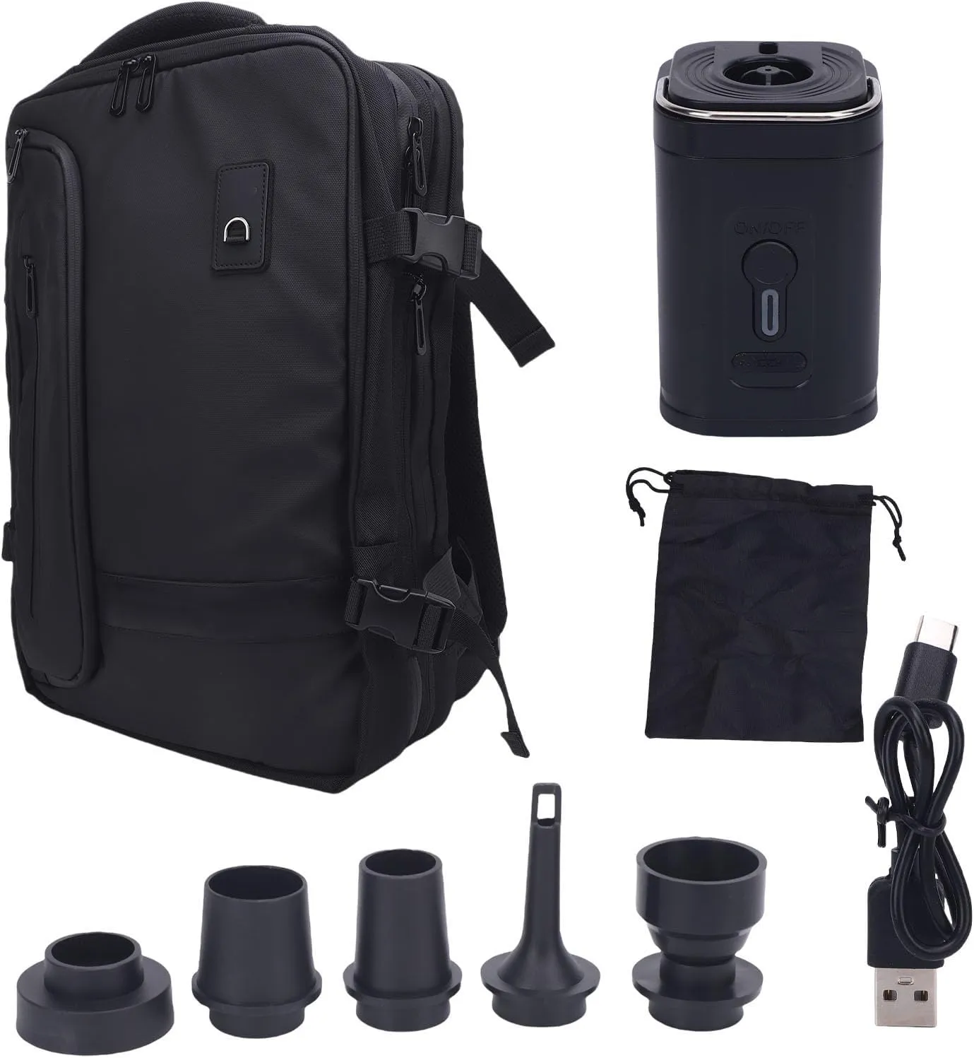 Vacuum Backpack Expandable Compression Travel Backpack for Short and Long Trips Travel and Outdoor Adventures