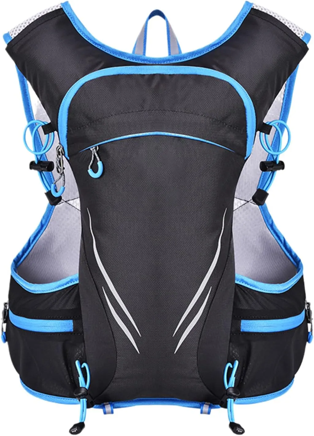 Vest & Chest Bag - Men & Women, Running Vest Holster | Lightweight Adjustable Running Vest Bag, Breathable Mountaineering