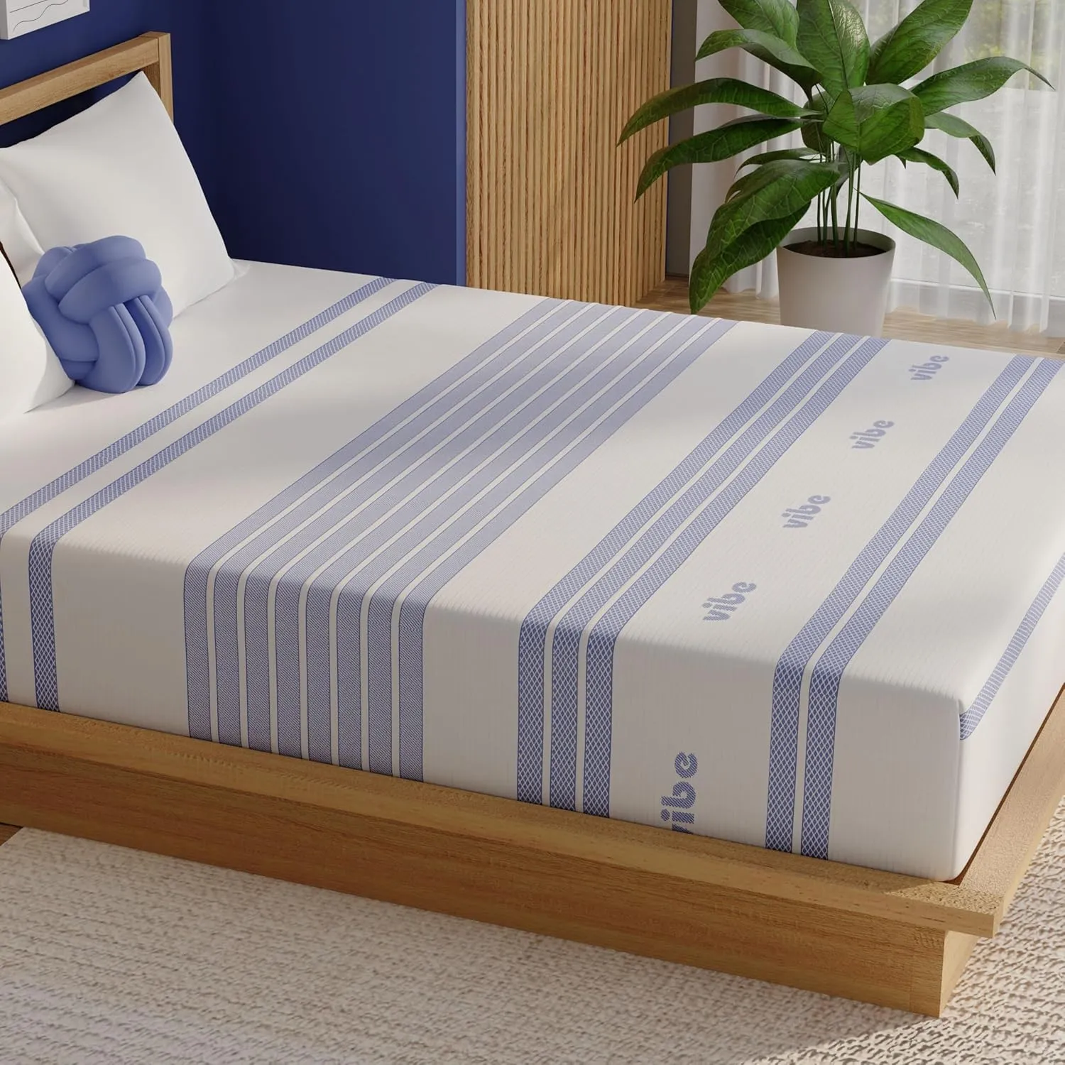 Vibe 12-Inch Gel Memory Foam Mattress | Bed in a Box, [Mattress Only], Twin XL (410263-1120)