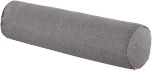 VICASKY Body Pillow Tootsie Rolls 1pc Linen Strip Pillow Cylinder- Shaped Waist Cushion Pillow Disassemble Washable Bolster for Home Office with Pillow Core (Dark Grey) Bolster Pillow Wedge Pillow